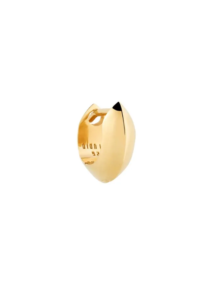 Dion Lee Jewellery TRIANGLE SMALL PROFILE HOOP EARRING SINGLE Gold 8211 Accessories