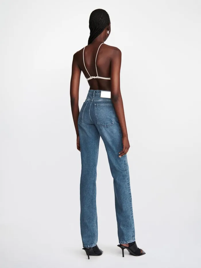 Dion Lee Pants HIGH STRAIGHT LEG JEAN American Blue 8211 Shop