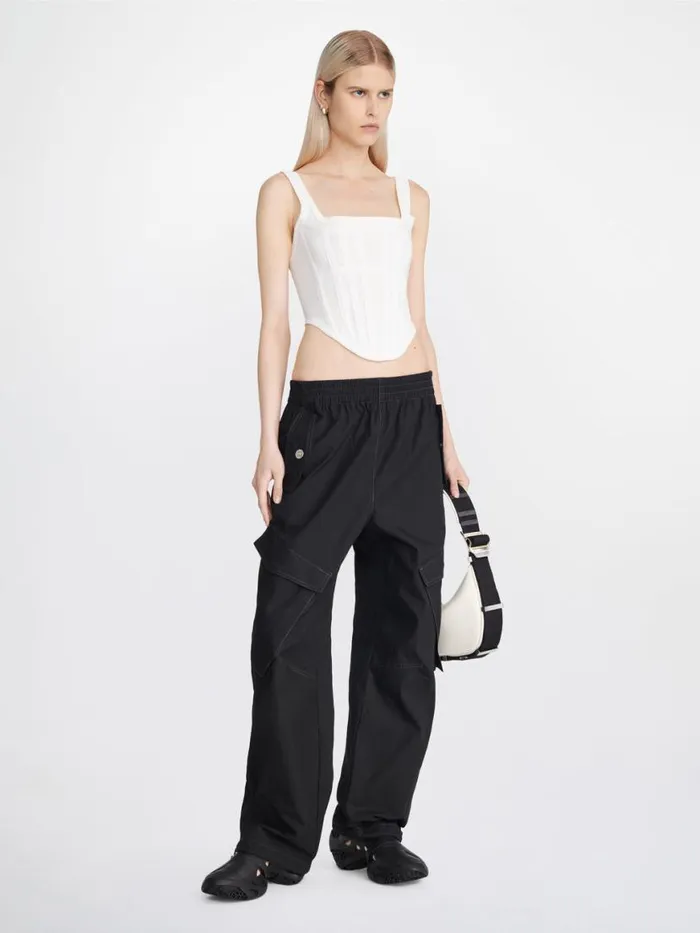 Dion Lee Pants SNAP CARGO PANTS Black 8211 UnisexShop