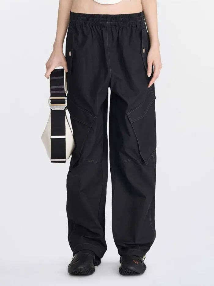 Dion Lee Pants SNAP CARGO PANTS Black 8211 UnisexShop