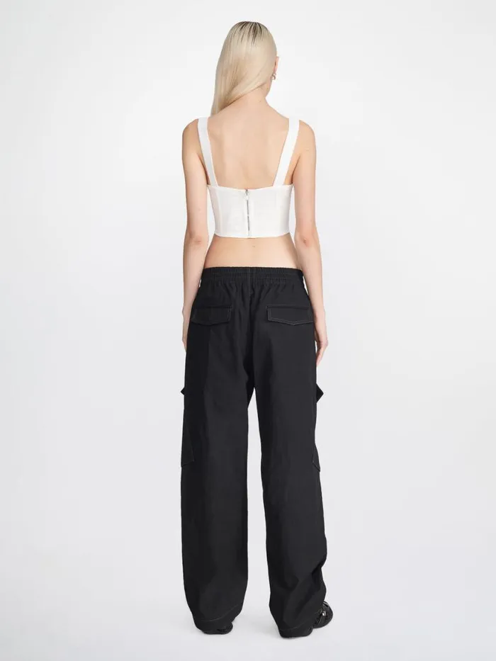 Dion Lee Pants SNAP CARGO PANTS Black 8211 UnisexShop