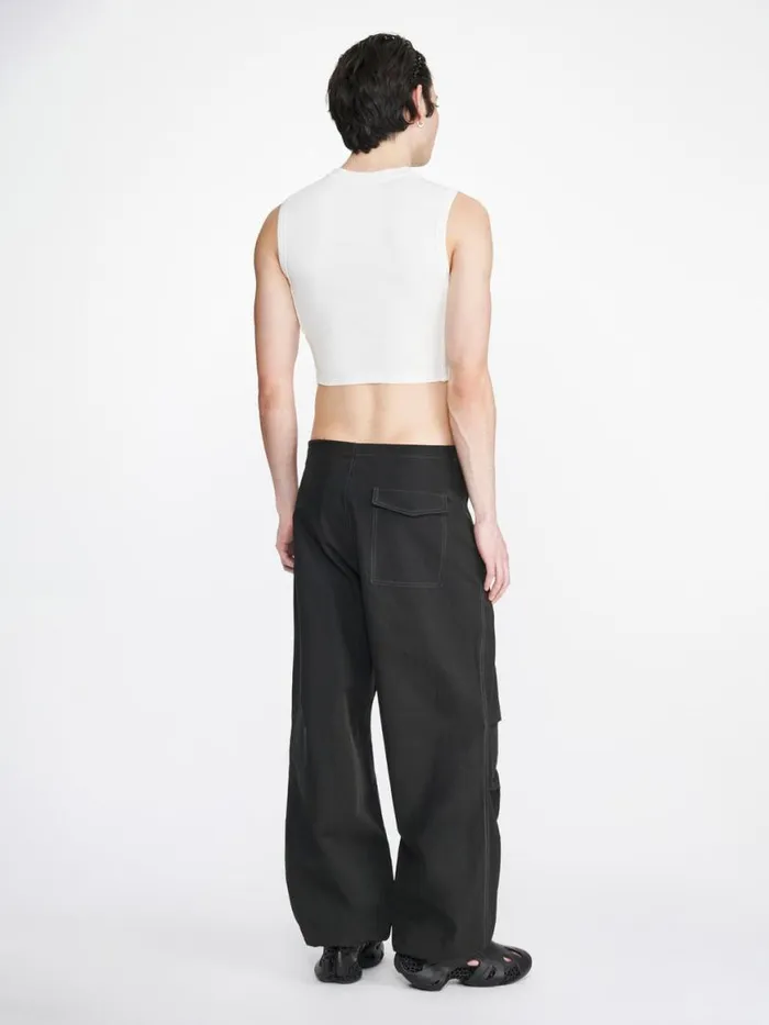 Dion Lee Pants TOGGLE PARACHUTE PANTS Black 8211 UnisexShop