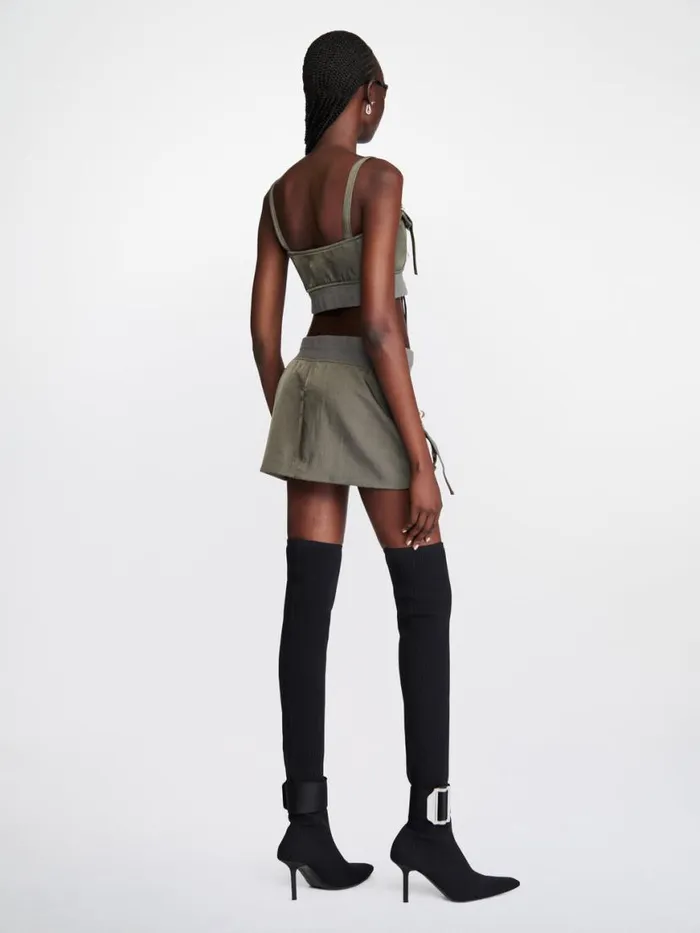 Dion Lee Skirts AVIATOR POCKET SKIRT Mercury 8211 Shop