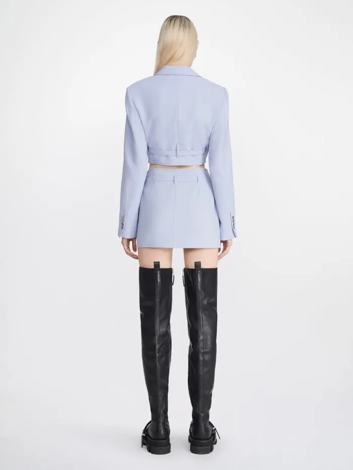 Dion Lee Skirts INTERLOCK BLAZER SKIRT Glacier 8211 Shop