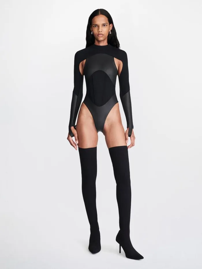 Dion Lee Wetsuits HS DL WOMENS SLEEVE BOLERO Black 8211 Shop
