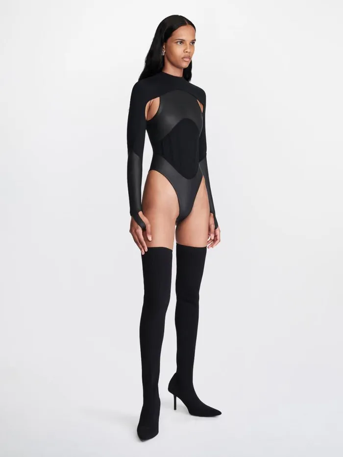 Dion Lee Wetsuits HS DL WOMENS SLEEVE BOLERO Black 8211 Shop