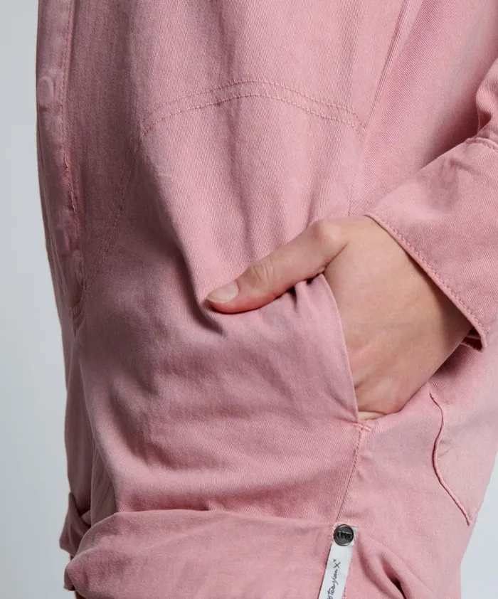 DIRTY PINK PROPHECY JUMPSUIT Women One Teaspoon Denim Jumpsuits DIRTY PINK PROPHECY JUMPSUIT Women One Teaspoon Denim Jumpsuits