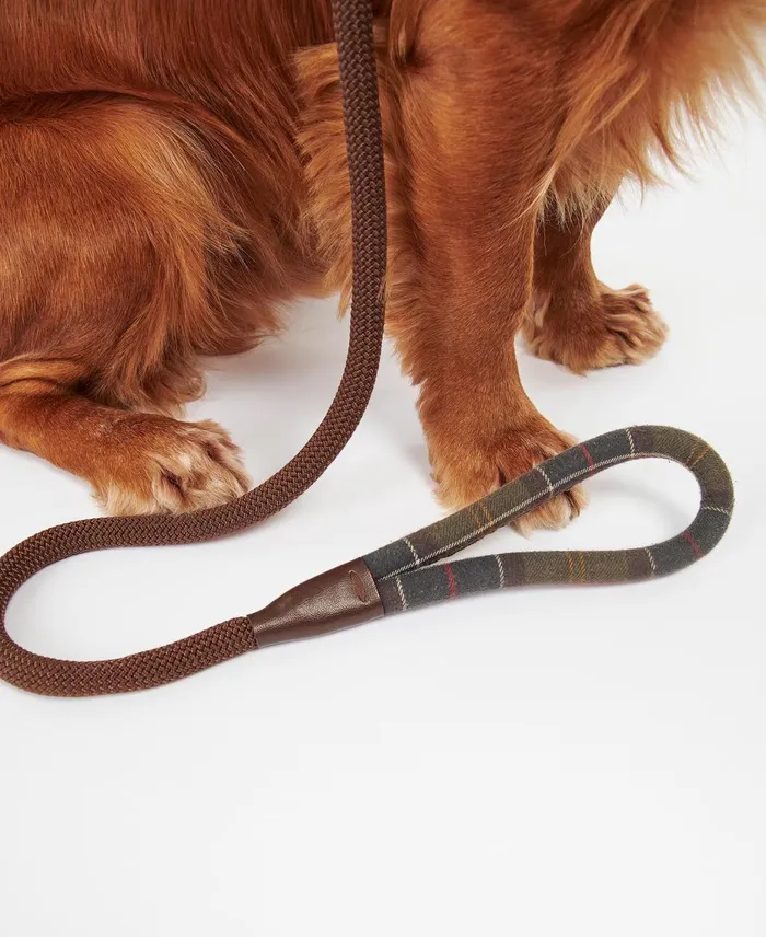 Dogs Leads Barbour Tartan Trimmed Slip Lead Classic Tartan Dogs Leads Barbour Tartan Trimmed Slip Lead Classic Tartan
