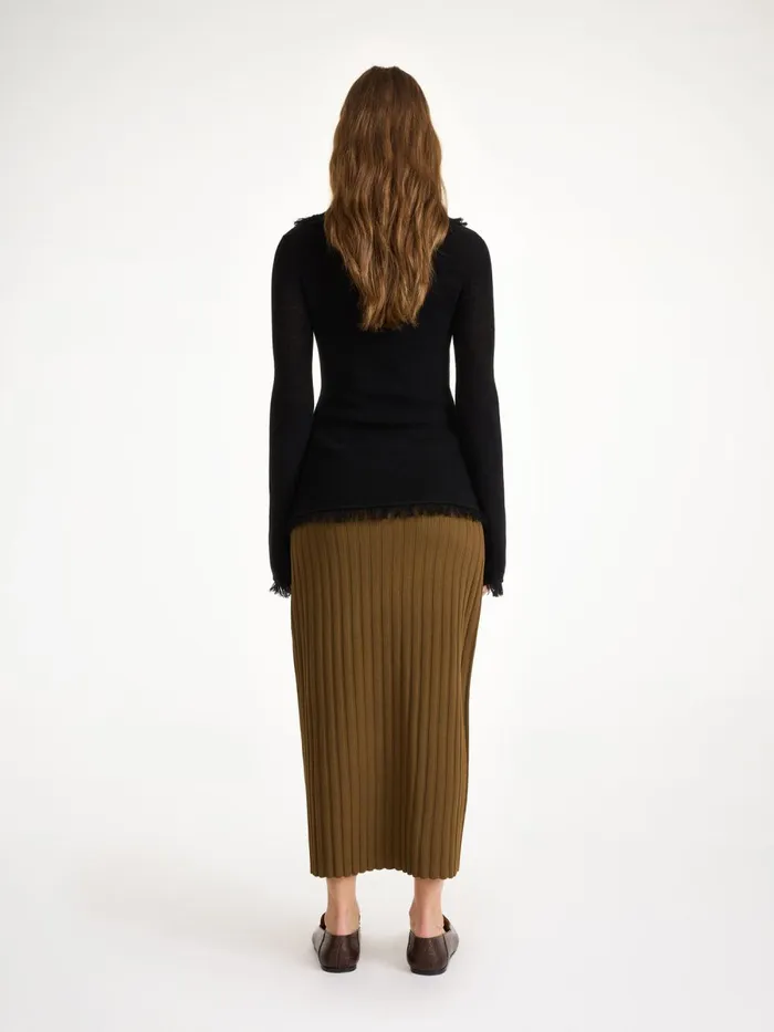 Dreele WoolBlend Sweater Black Women By Malene Birger Knitwear