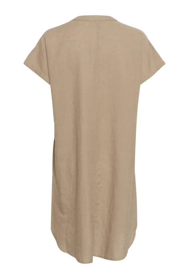 Dresses Women CULTURE CUazemina Linen Dress Dune