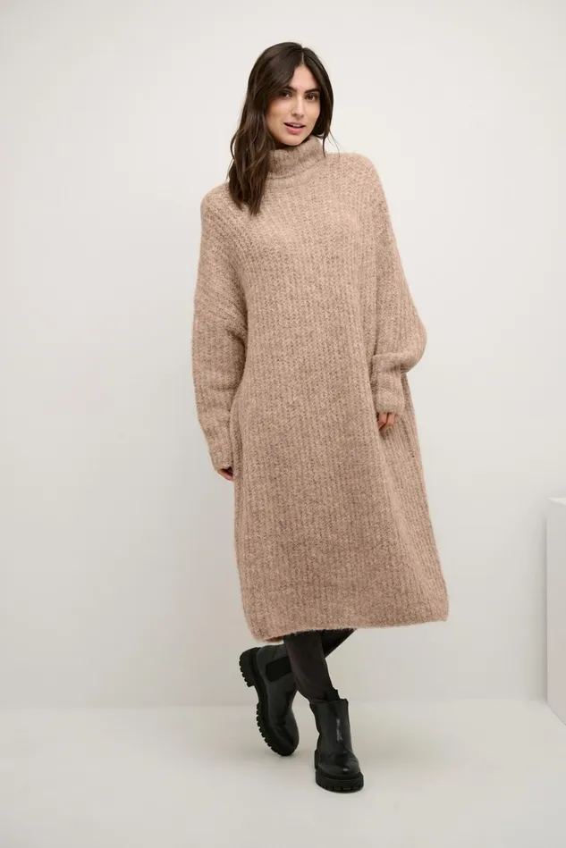 Dresses Women CULTURE CUbrava Knitted Dress Nomad Melange