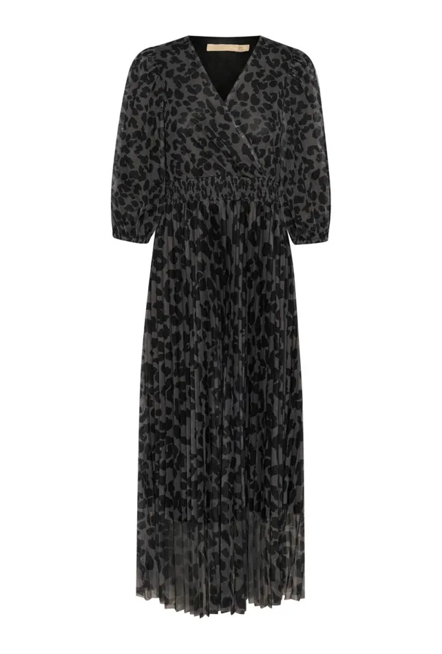 Dresses Women CULTURE CUchancy Dress Grey Leopard