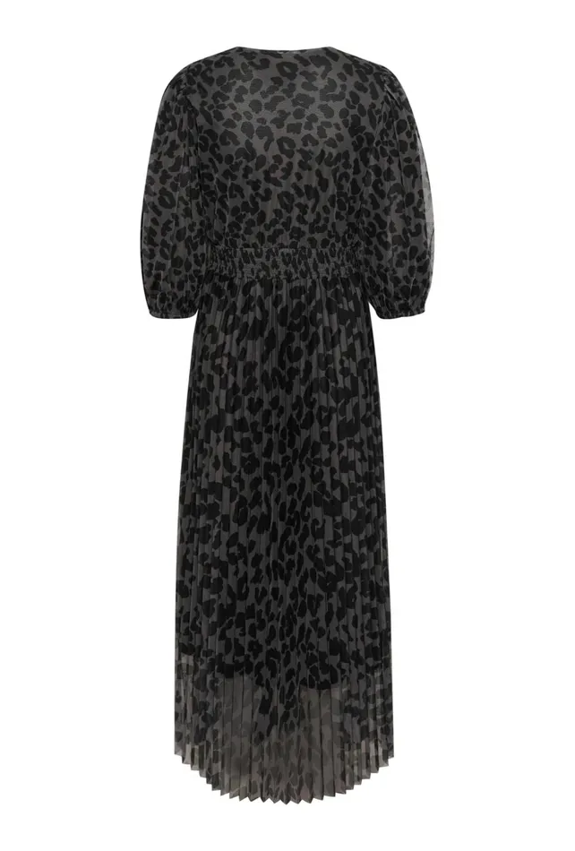 Dresses Women CULTURE CUchancy Dress Grey Leopard