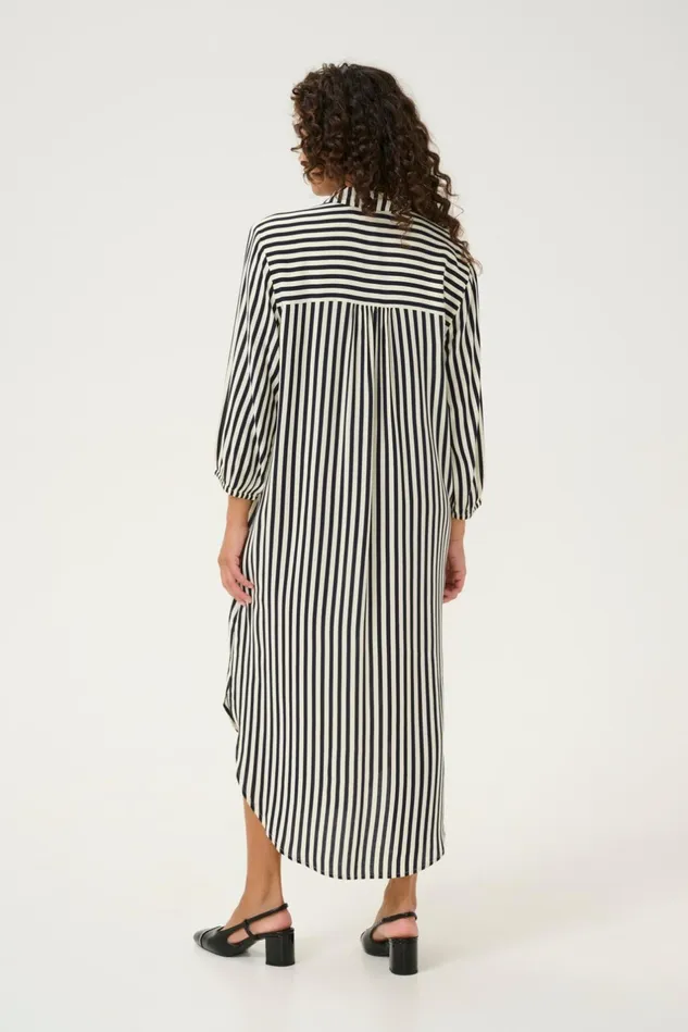 Dresses Women CULTURE CUdenia Dress Salutewhite Stripe