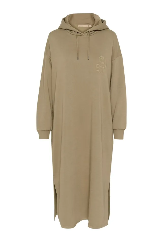 Dresses Women CULTURE CUgama Sweatshirt Dress Dusky Green