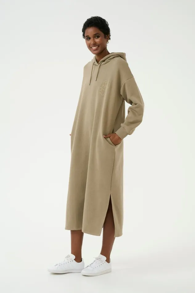Dresses Women CULTURE CUgama Sweatshirt Dress Dusky Green