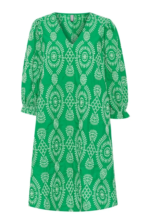 Dresses Women CULTURE CUtia Dress With Embroidery Holly Green