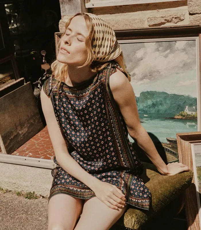 Dresses Women DEN Malia Dress Montmartre Foulard
