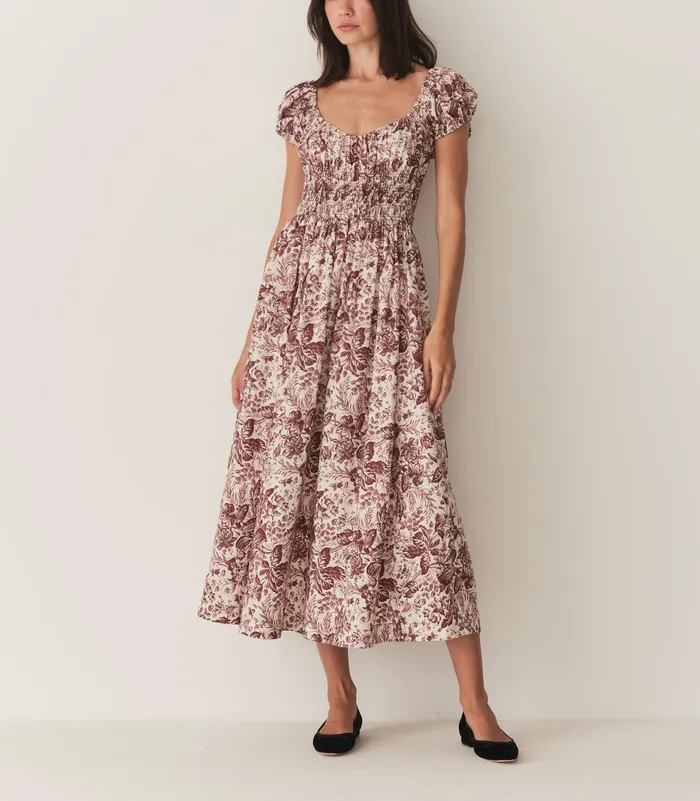 Dresses Women DEN Quinley Dress Toile Botanique