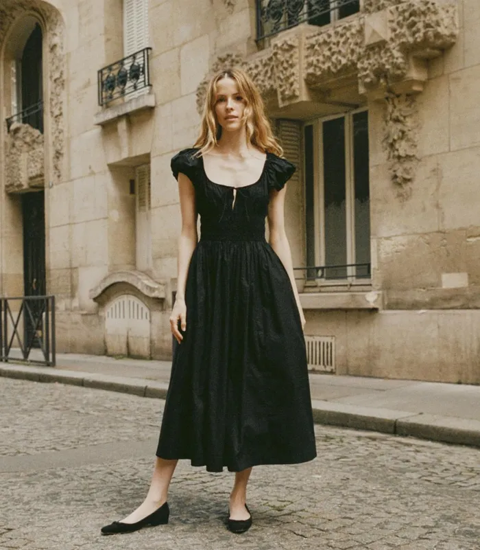 Dresses Women DEN Quinn Dress Black Dresses Women DEN Quinn Dress Black