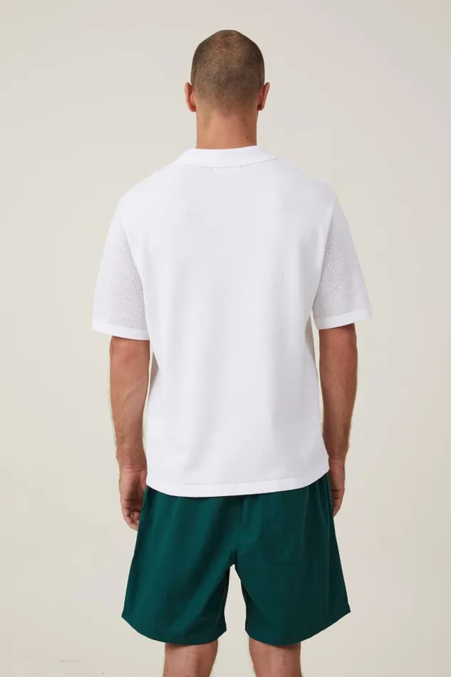 Easy Short Ivy Green Texture Men Cotton On Shorts