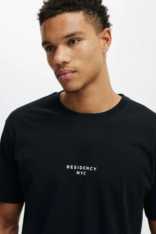 Easy TShirt Blackresidency Nyc Men Cotton On Tees and Tanks
