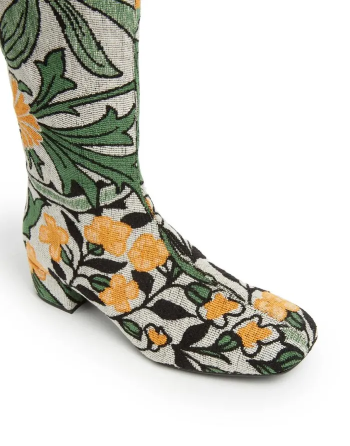 Edie Boots Delta Ivory Women La Double J Shoes Edie Boots Delta Ivory Women La Double J Shoes