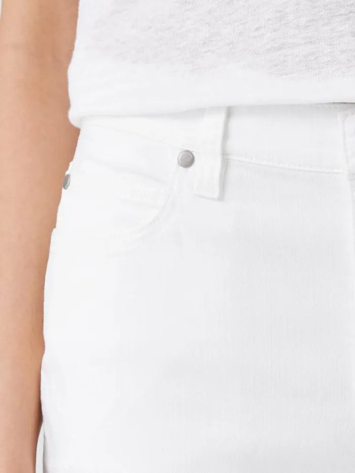 Eileen Fisher Denim Organic Cotton Denim Straight Jean White 8211 Shop