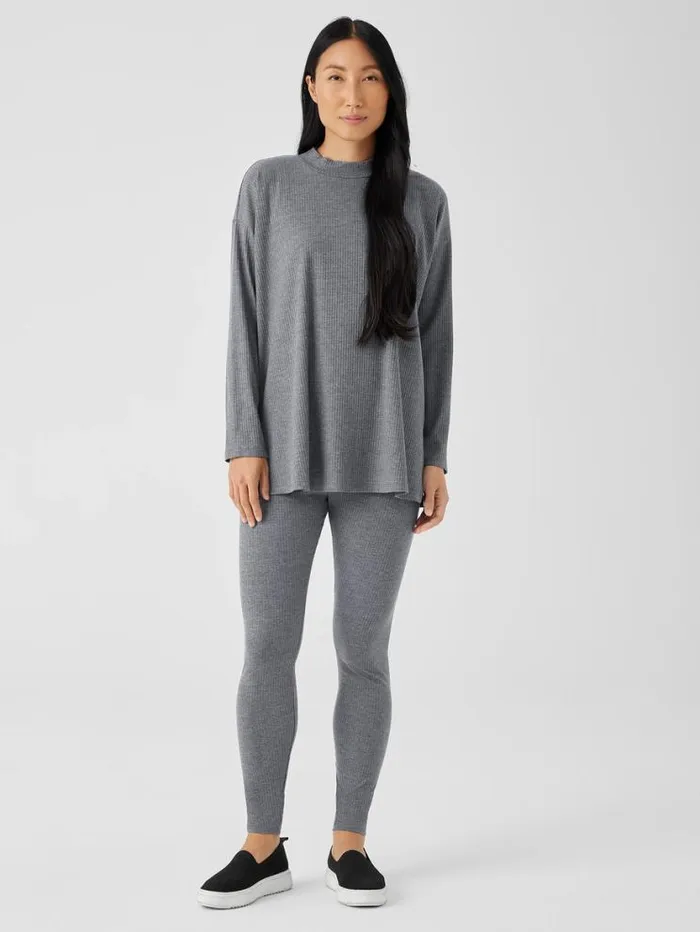 Eileen Fisher Pants Shorts and Jumpsuits Cozy Stretch Rib Leggings Ash 8211 Shop Eileen Fisher Pants Shorts and Jumpsuits Cozy Stretch Rib Leggings Ash 8211 Shop