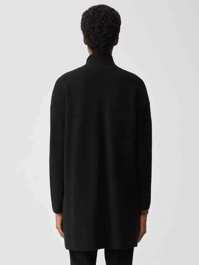 Eileen Fisher Sweaters and Cardigans Italian Cashmere Links Cardigan Black 8211 Shop