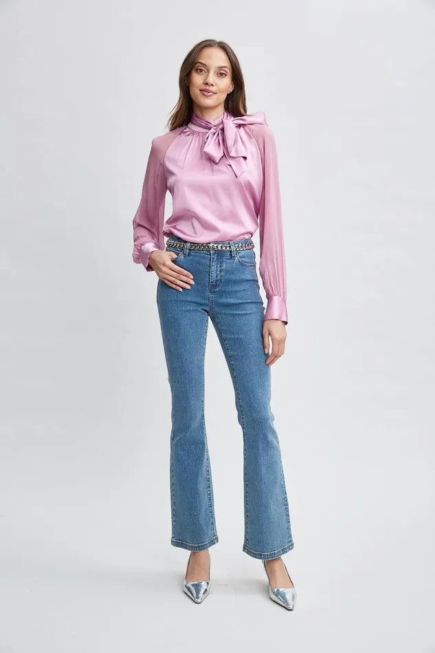 Elie Tahari Fit and Flare Jeans Medium Wash Women Bottoms
