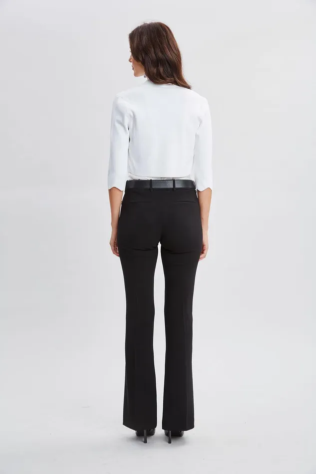 Elie Tahari Scallop Cardigan Pearl Women Tops