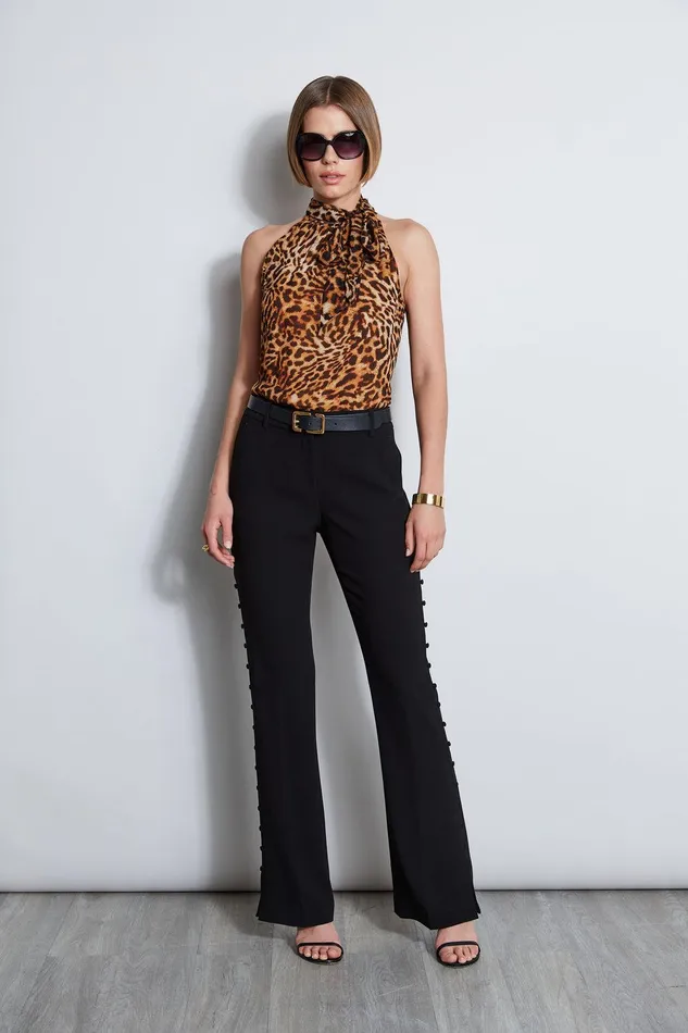 Elie Tahari Wildcat Halter Top Multi Women Tops