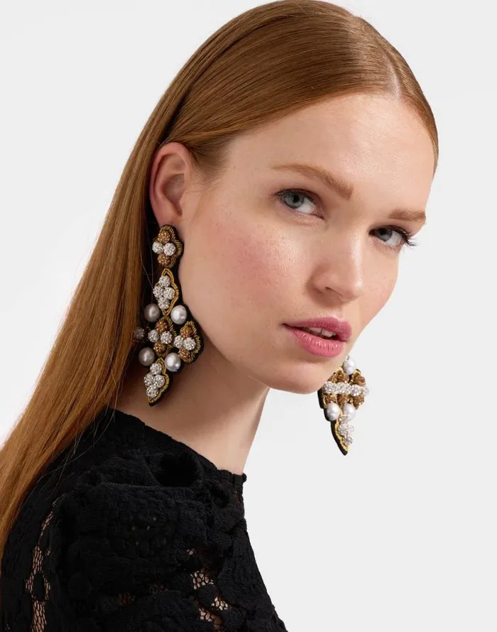 Ella Earrings Solid Gold Women La Double J Jewelry Ella Earrings Solid Gold Women La Double J Jewelry