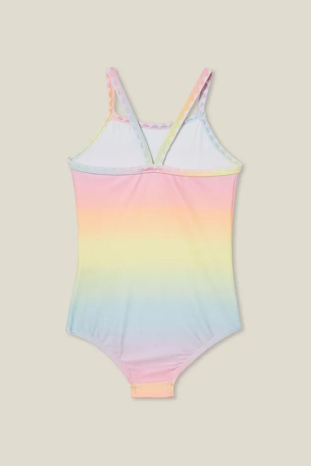 Eloise One Piece Rainbow Sugar Gradient Girls Cotton On Swimwear Eloise One Piece Rainbow Sugar Gradient Girls Cotton On Swimwear