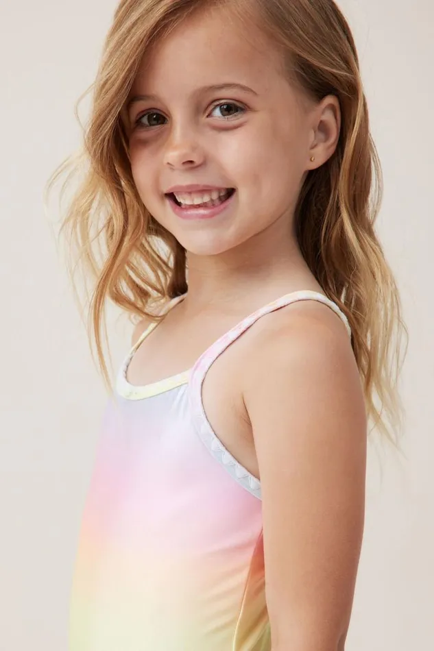 Eloise One Piece Rainbow Sugar Gradient Girls Cotton On Swimwear Eloise One Piece Rainbow Sugar Gradient Girls Cotton On Swimwear