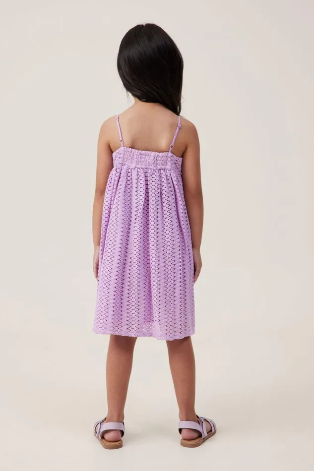 Eloise Sleeveless Dress Lilac Drop Girls Cotton On Dresses