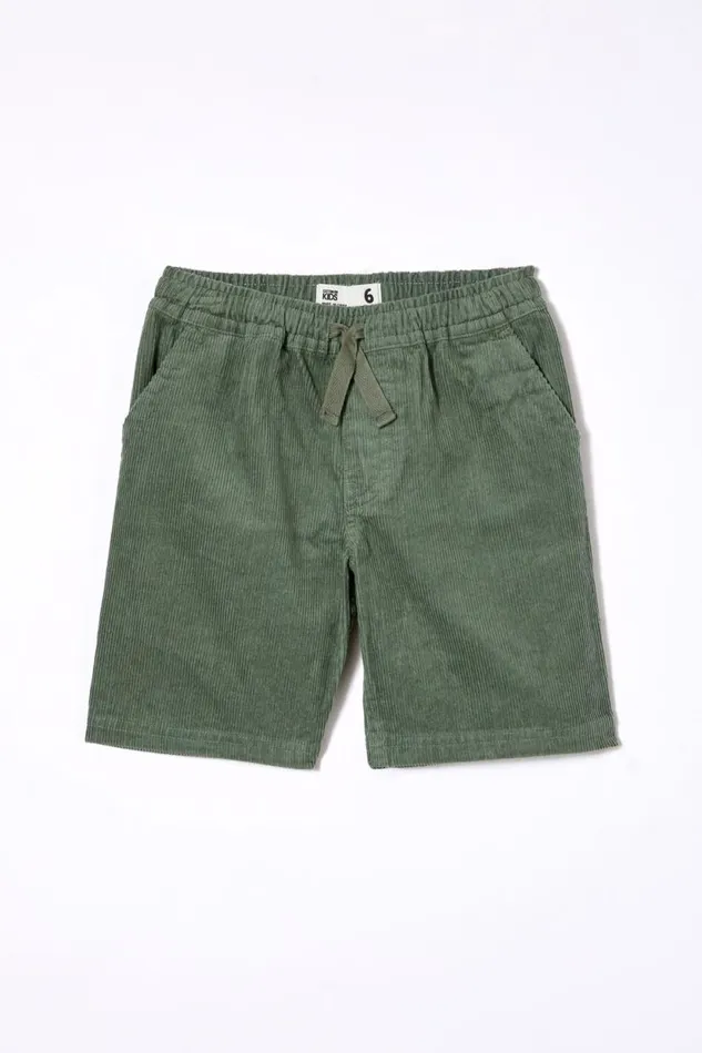 Eric Easy Short Swag Greencord Boys Cotton On Shorts