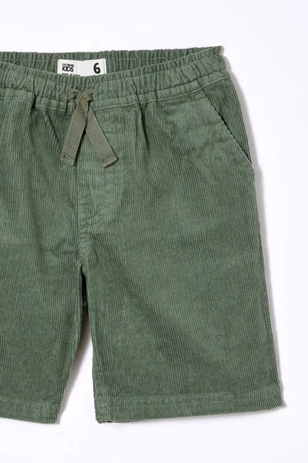 Eric Easy Short Swag Greencord Boys Cotton On Shorts