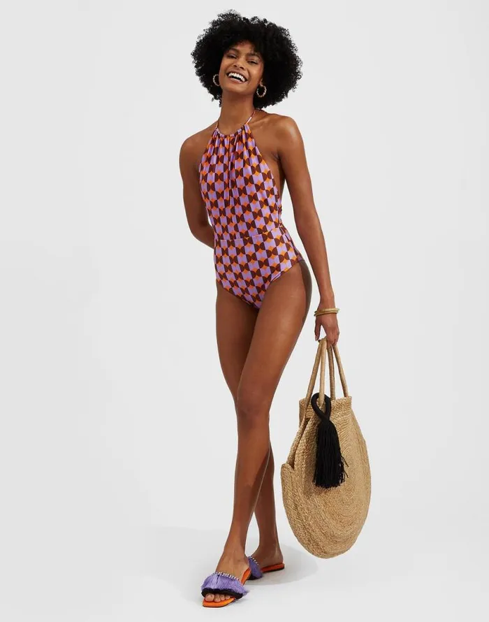 Esther Swimsuit Mezzaluna Orange Women La Double J Swimwear Esther Swimsuit Mezzaluna Orange Women La Double J Swimwear