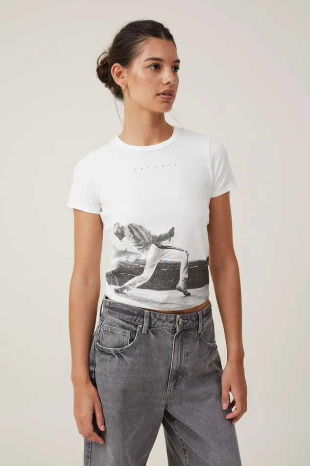Fitted Graphic Music Longline Tee Lcn Bra Freddie Mercury Vintage White Women Cotton On Tops Fitted Graphic Music Longline Tee Lcn Bra Freddie Mercury Vintage White Women Cotton On Tops