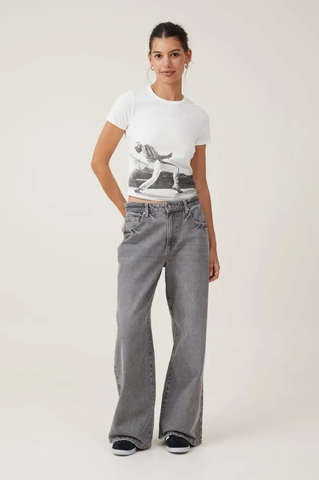 Fitted Graphic Music Longline Tee Lcn Bra Freddie Mercury Vintage White Women Cotton On Tops Fitted Graphic Music Longline Tee Lcn Bra Freddie Mercury Vintage White Women Cotton On Tops