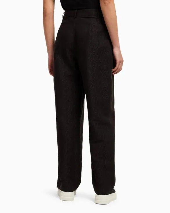 Formal Trousers Black Women Armani Matching Sets Formal Trousers Black Women Armani Matching Sets