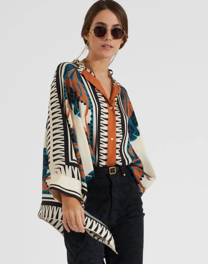 Foulard Shirt Place Florence Place Women La Double J Shirts and Tops