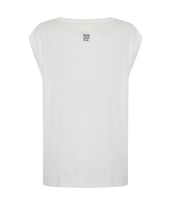 FRESH WHITE BAMBOO LOGO UNISEX TANK Women One Teaspoon Tees and Tanks FRESH WHITE BAMBOO LOGO UNISEX TANK Women One Teaspoon Tees and Tanks