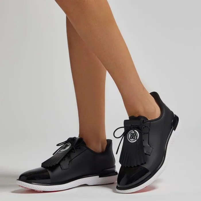 Gallivan2r Women GFORE GALLIVAN2R KILTIE CAP TOE GOLF SHOE Onyx Gallivan2r Women GFORE GALLIVAN2R KILTIE CAP TOE GOLF SHOE Onyx