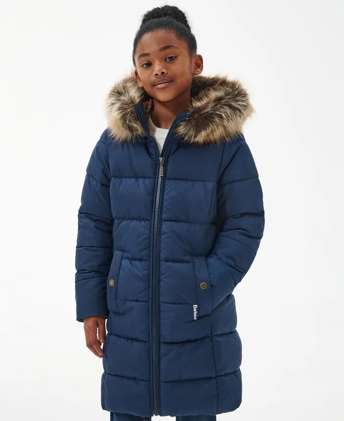 Girls Quilted Jackets Barbour Girls039 Rosoman Quilted Jacket Navywoodland Fox Girls Quilted Jackets Barbour Girls039 Rosoman Quilted Jacket Navywoodland Fox