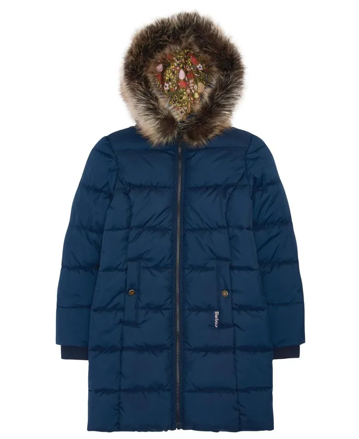 Girls Quilted Jackets Barbour Girls039 Rosoman Quilted Jacket Navywoodland Fox Girls Quilted Jackets Barbour Girls039 Rosoman Quilted Jacket Navywoodland Fox