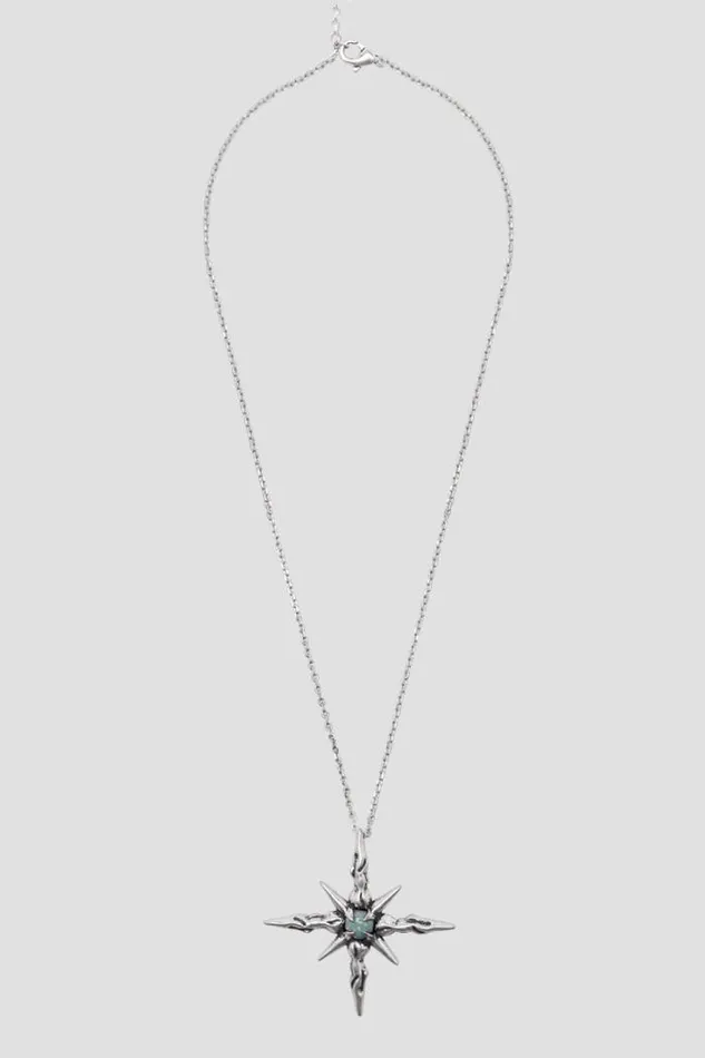 Goa Spike Necklace Silver WomenMen MISBHV Jewelry