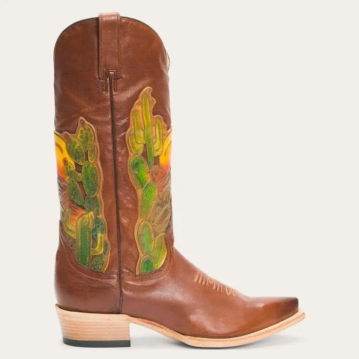 Goldie Boots Brown Women Stetson Western